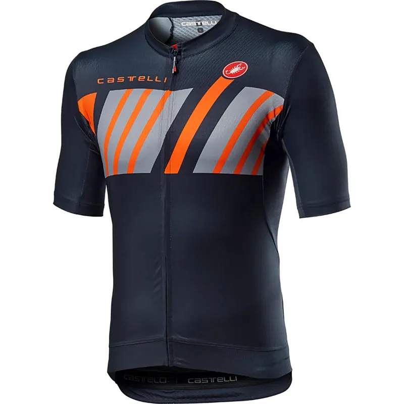 Castelli Hors Categorie Mens Jersey in Blue