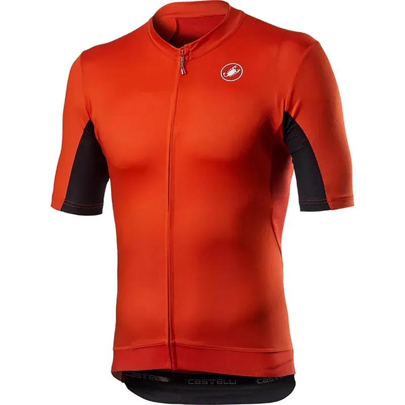 Castelli Vantaggio Mens Jersey in Red