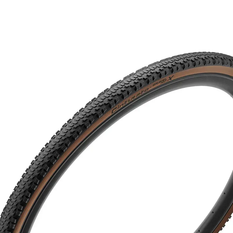 Pirelli Cinturato Gravel RC X 700x40c Gravel Tyre in Black/Tanwall