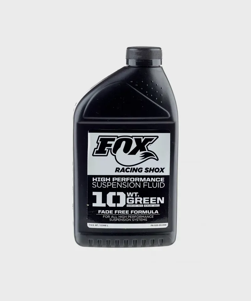 Fox 10 Weight Green High Performance Suspension Fluid 32oz-1