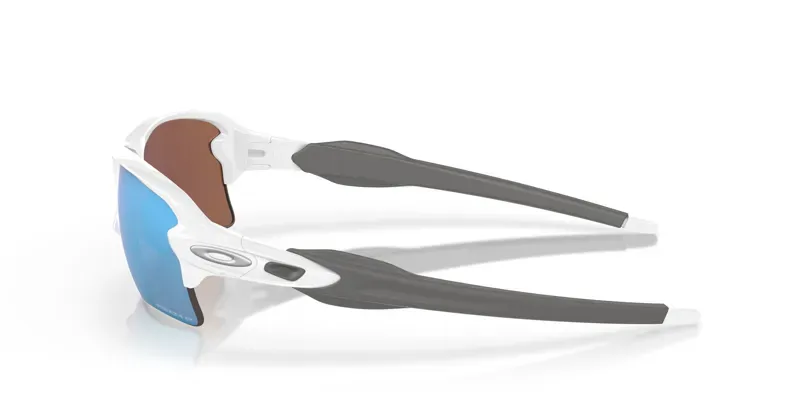 Oakley Flak 2.0 Xl  In Prizm Deep Water Polarized Lenses/Polished White Frame-2