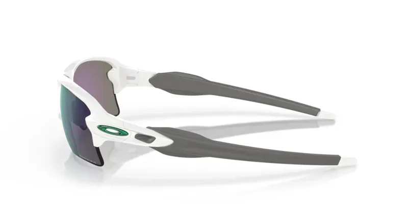 Oakley Flak 2.0 Xl  In Prizm Jade Lenses/Polished White Frame-2