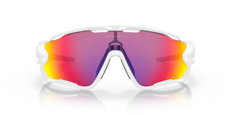 Oakley Jawbreaker In Prizm Road Lenses/Polished White Frame-1