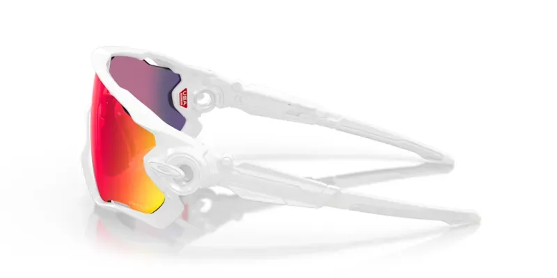 Oakley Jawbreaker In Prizm Road Lenses/Polished White Frame-2