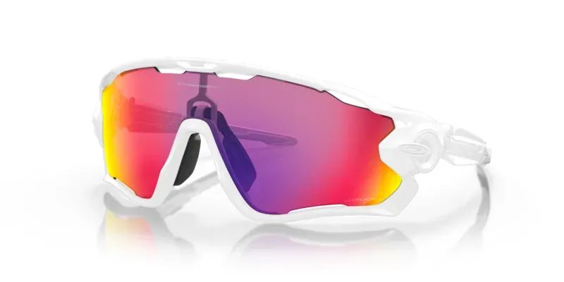 Oakley Jawbreaker In Prizm Road Lenses/Polished White Frame
