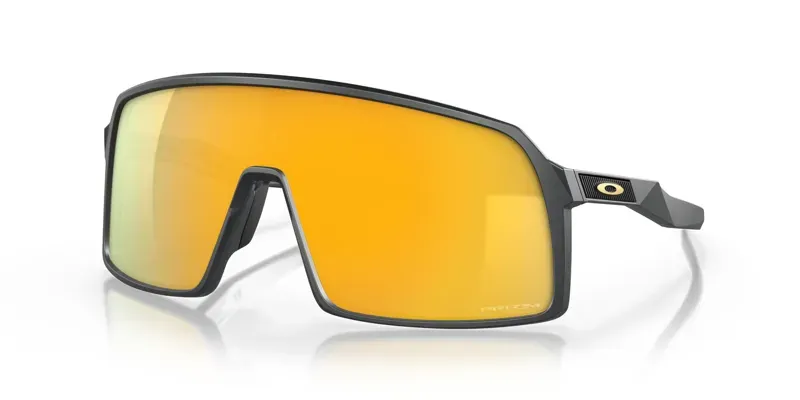 Oakley Sutro Prizm 24K Sunglasses - Matte Carbon Frame / PRIZM 24K Lens
