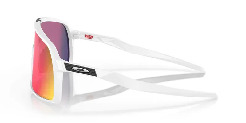 Oakley Sutro - Prizm Road Lenses/Matte White Frame-2