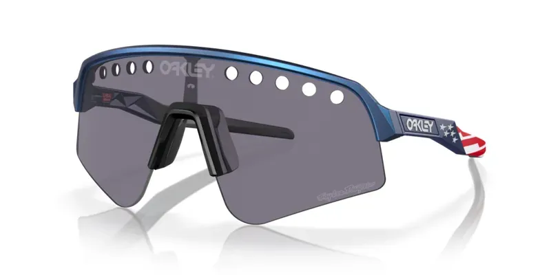Oakley Sutro Lite Sweep Sunglasses in TLD Blue Colorshift/Prizm Grey Lens