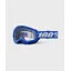 100% Strata 2 Clear Lens Goggles in Blue