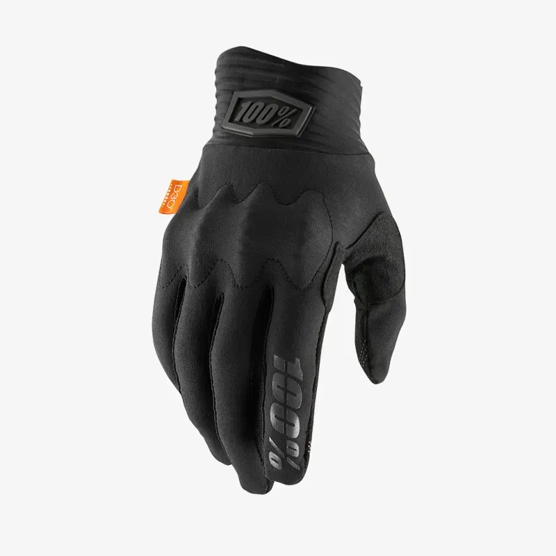 100% Cognito Smart Shock Gloves in Black-1