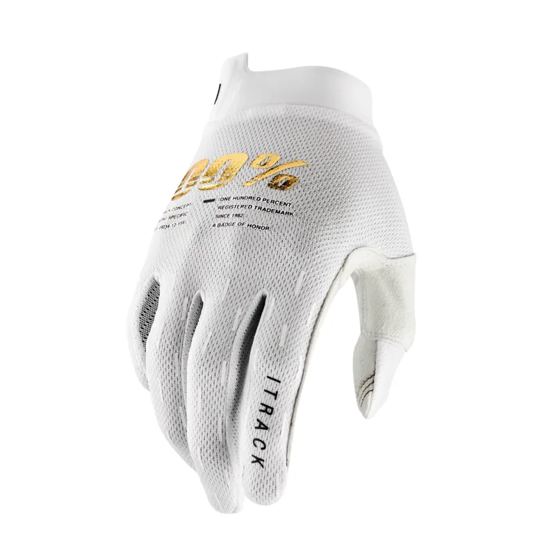 100 iTrack Gloves White 
