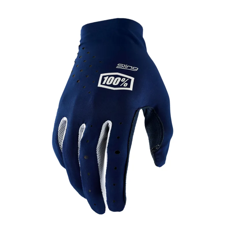 100% Sling MX Gloves in Navy