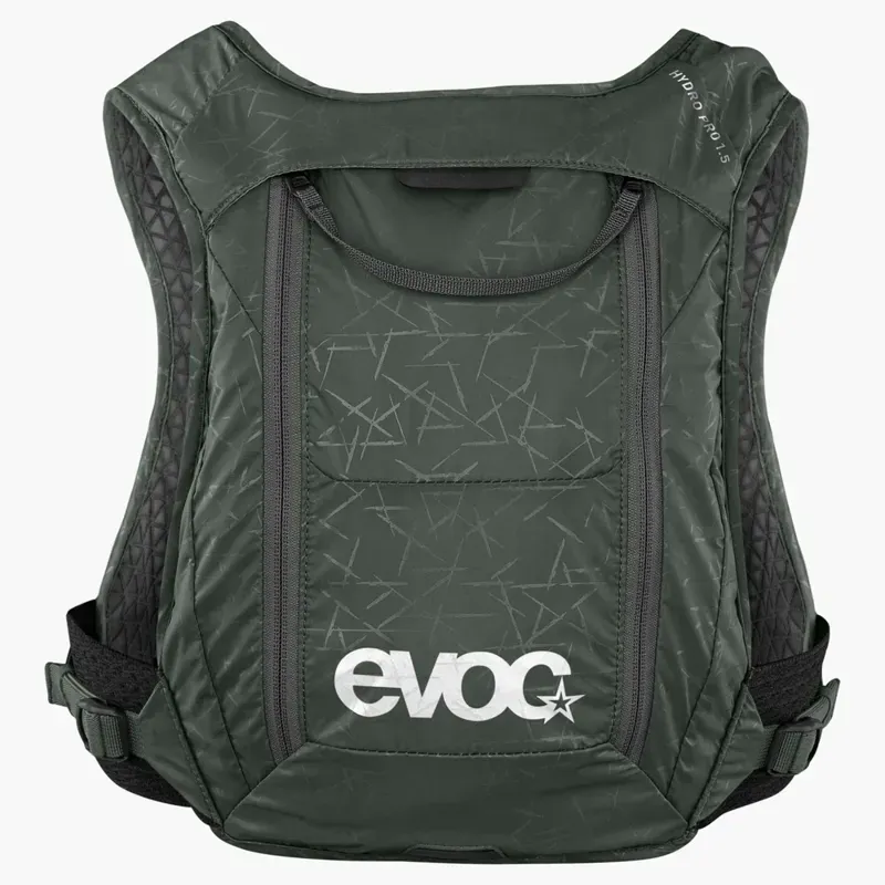 EVOC Hydro Pro 1.5 Hydration Pack w/1.5l Bladder in Dark Olive-1