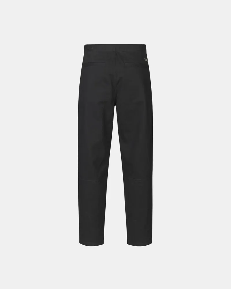 Pas Normal Studios Off-Race Cotton Twill Pants  Black-1