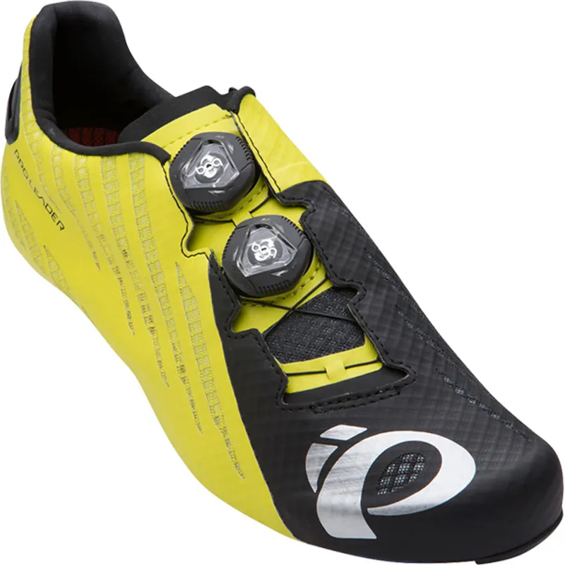 Pearl Izumi Pro Leader v4 Mens Shoes in Yellow