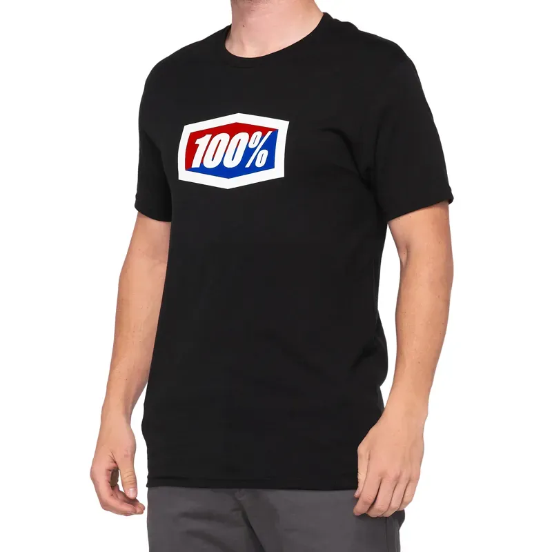 100% Official T-Shirt in Black