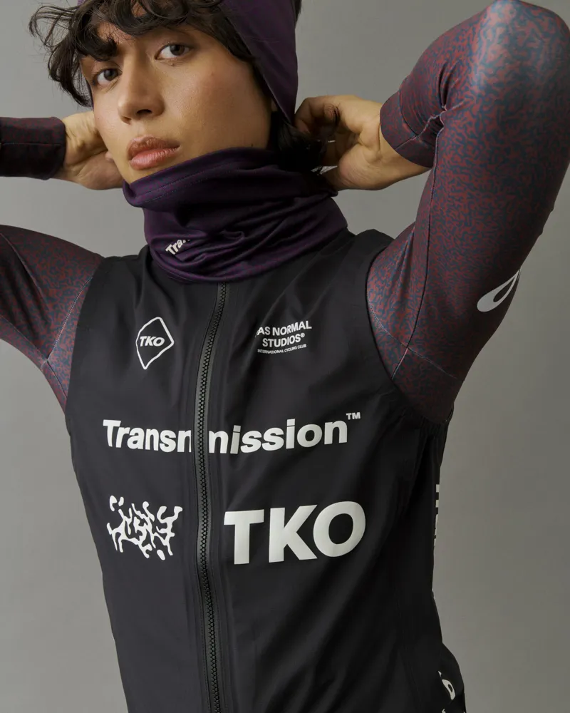 Pas Normal Studios T.K.O. Necktube - Dark Purple Transmission-1