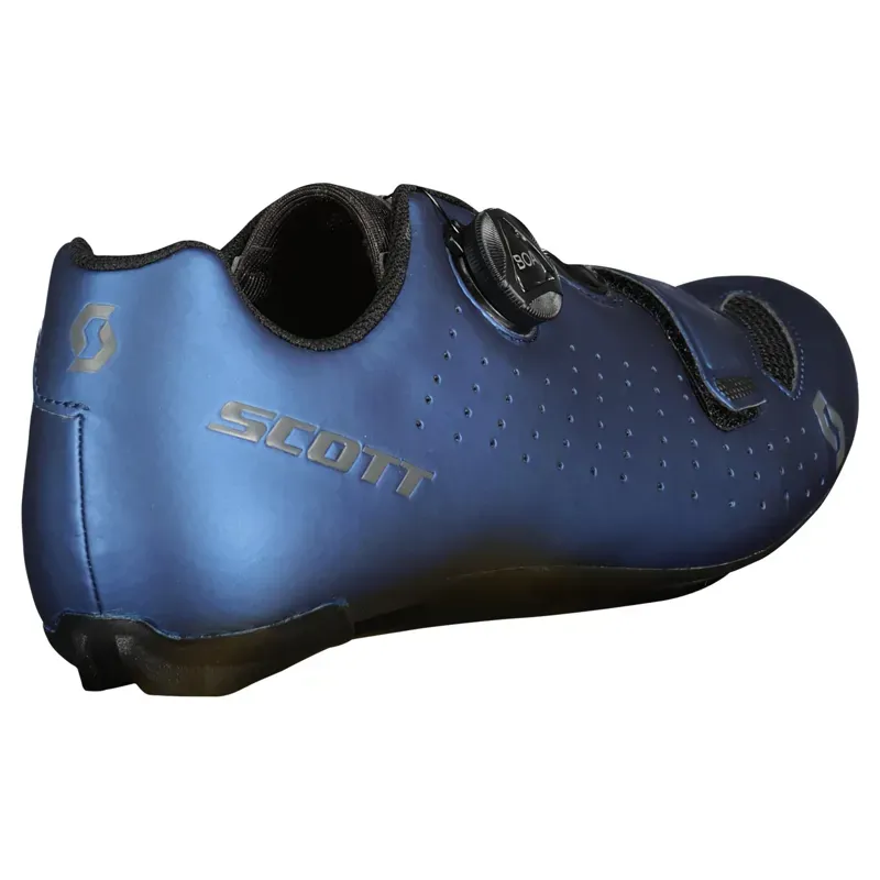 2022 Scott Road Comp Boa Shoes in Metallic Blue/Black-4