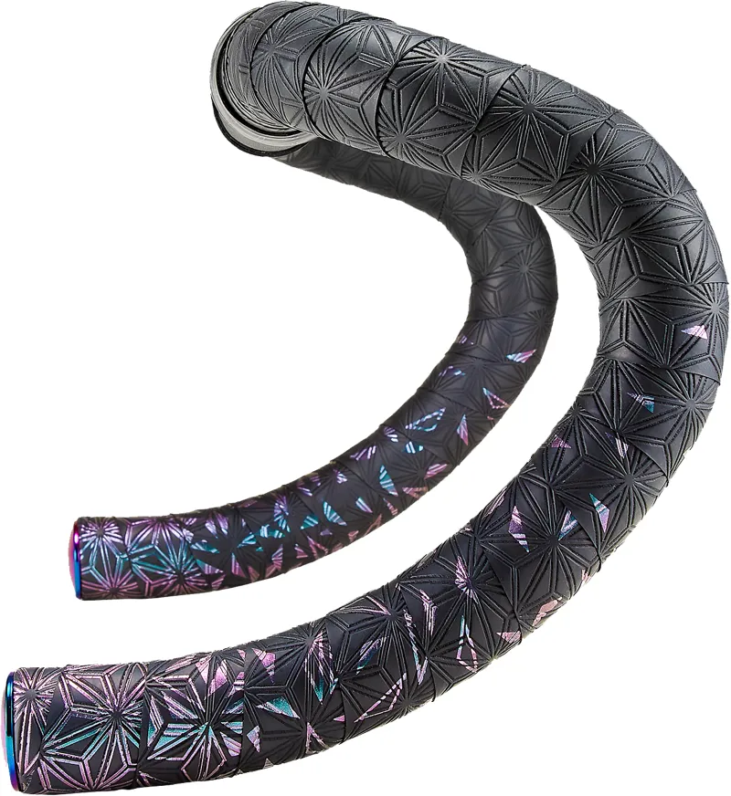 Specialized Super Sticky Kush Star Fade Bar Tape w/Plugs in Oil Slick