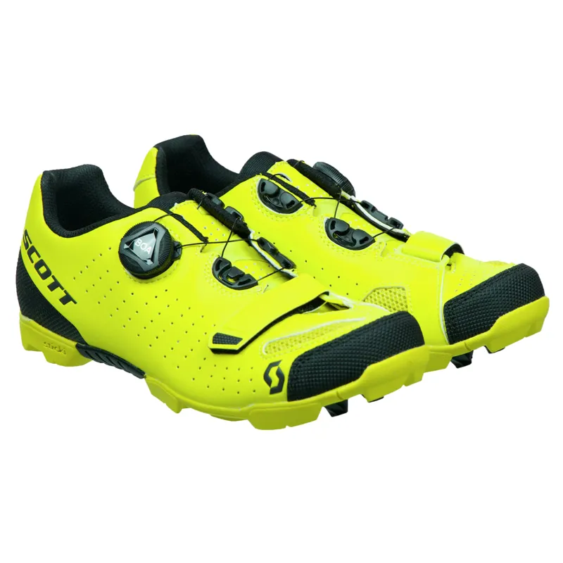 Scott MTB Future Pro Shoes in Yellow-1