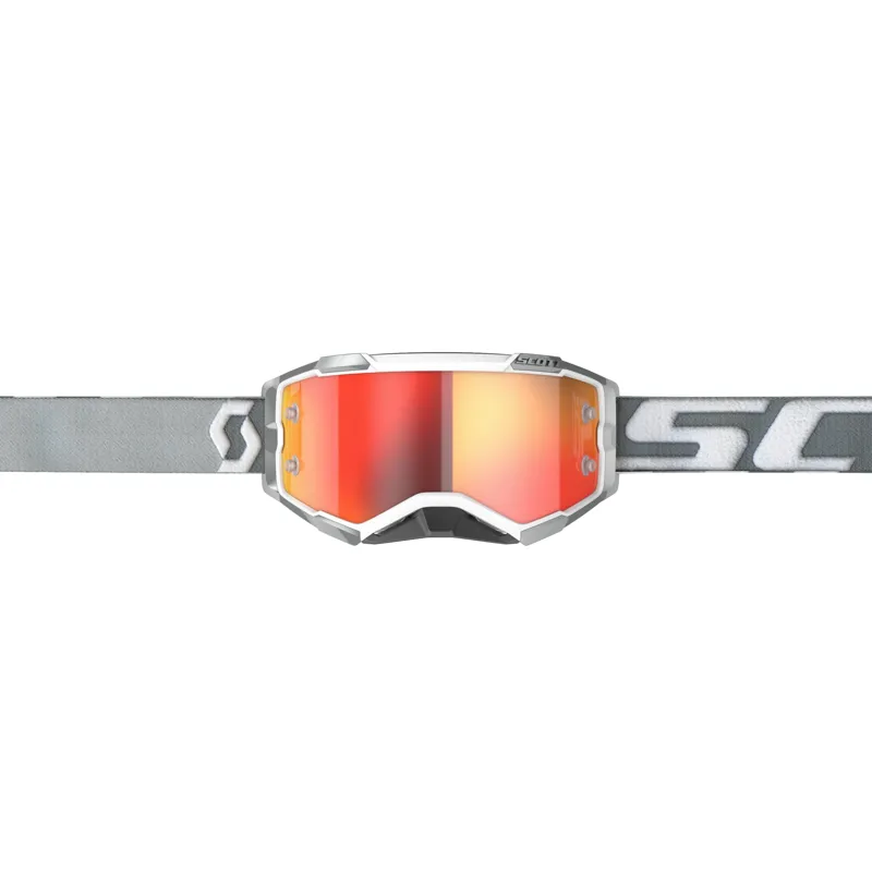 Scott Fury Goggles in White-1