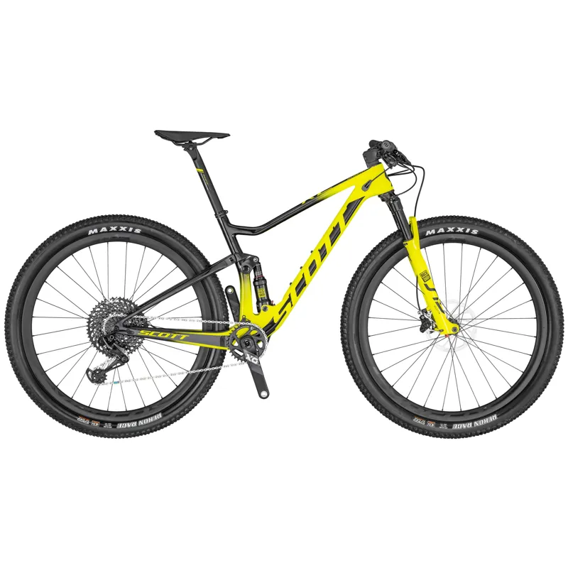 2020 Scott Spark RC 900 WC Carbon FS Mountain Bike in Yellow