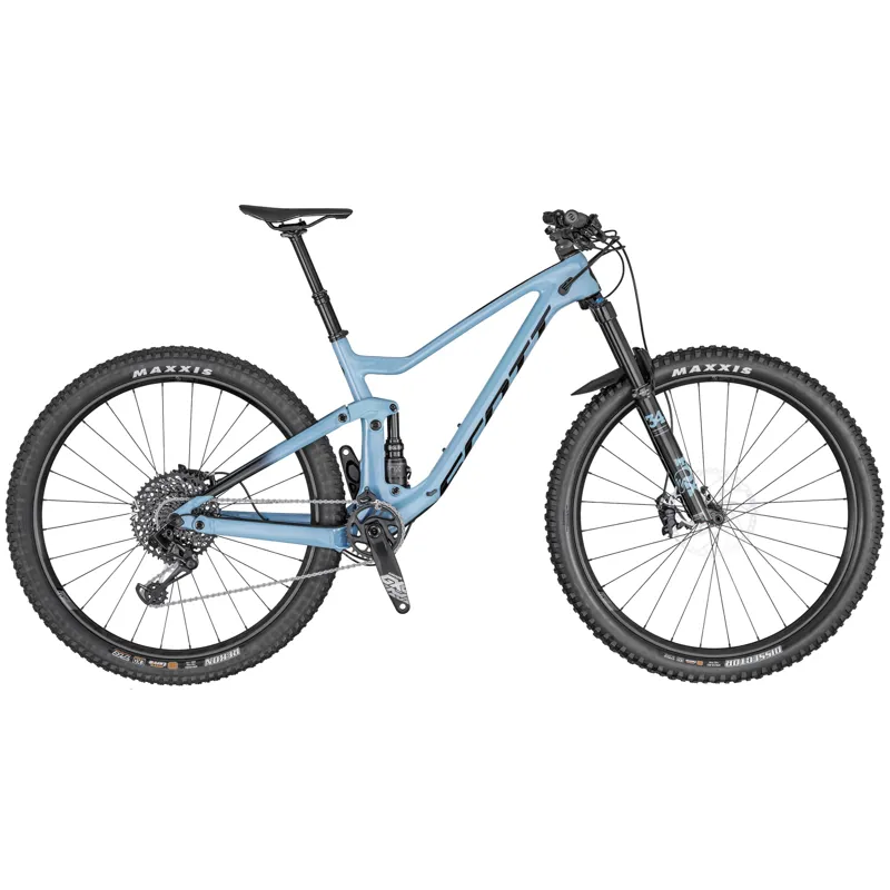 2020 Scott Genius 920 Carbon FS Mountain Bike in Blue