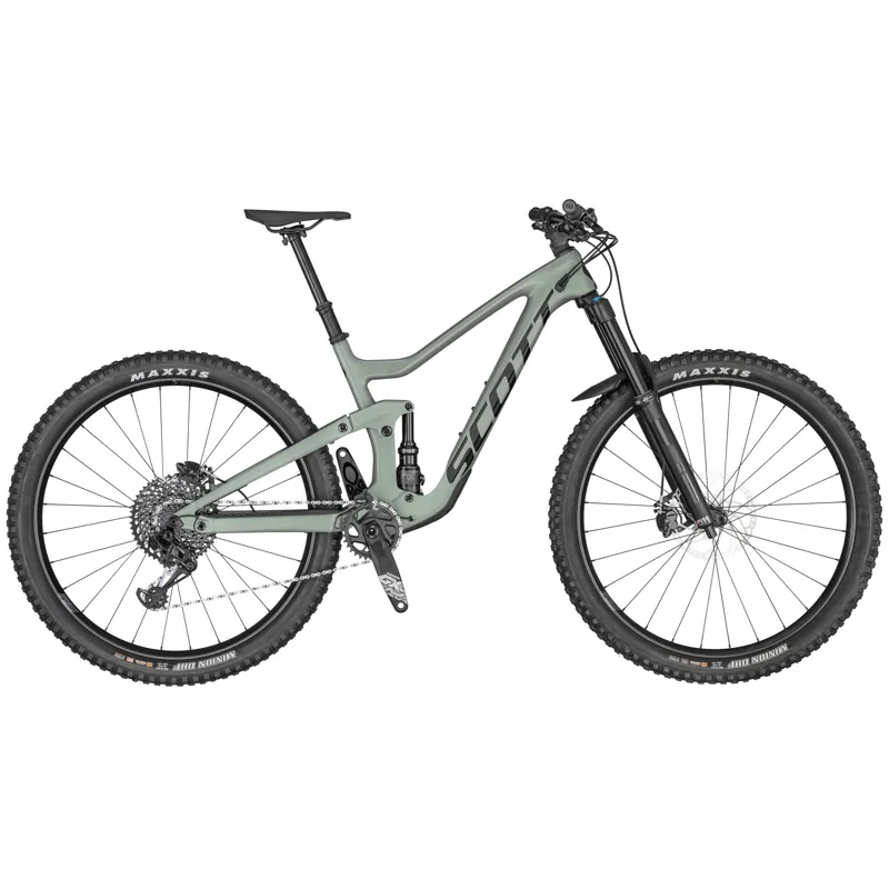 2020 Scott Ransom 910 Carbon FS Mountain Bike in Green