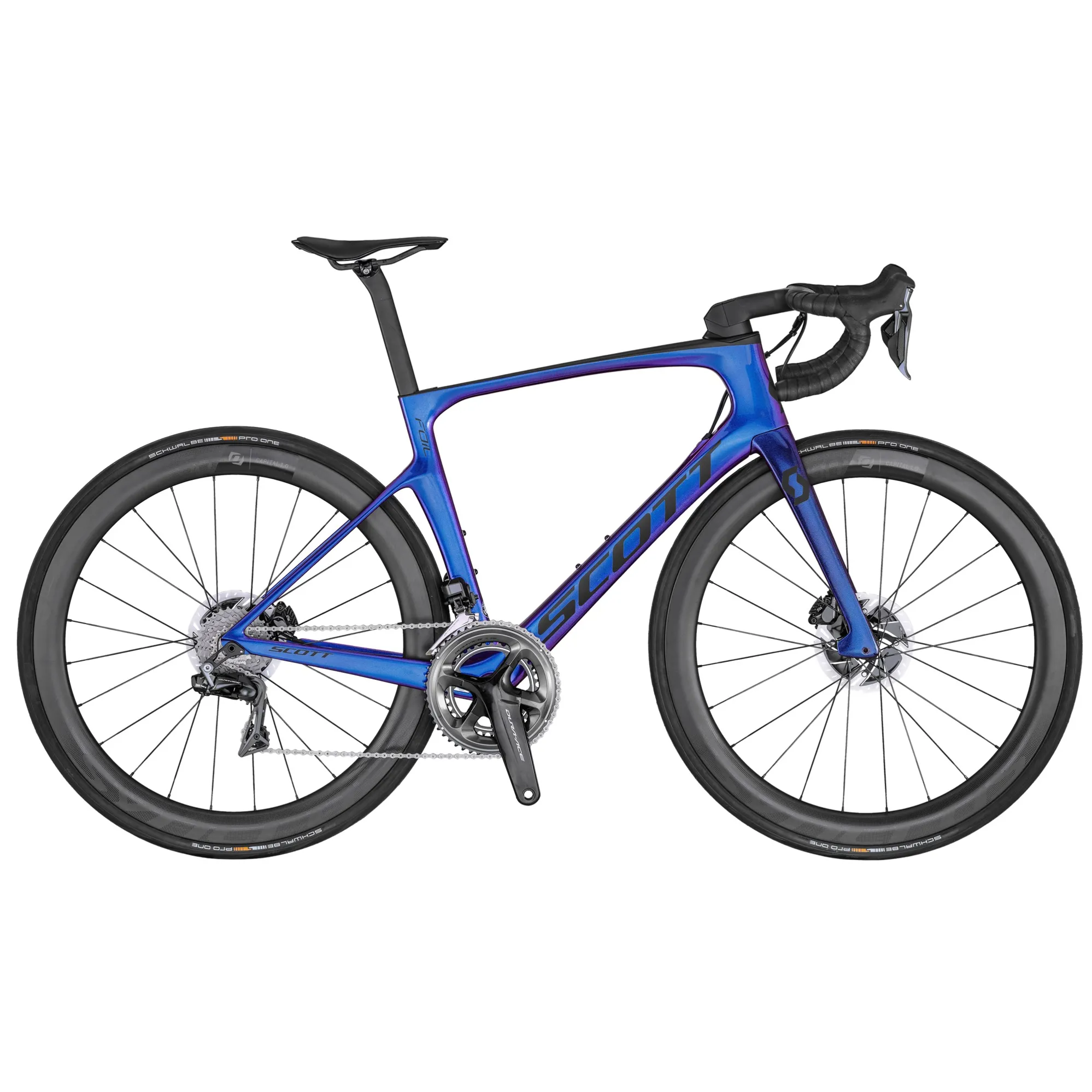 2020 Scott Foil Premium Carbon Road Race Bike in Blue