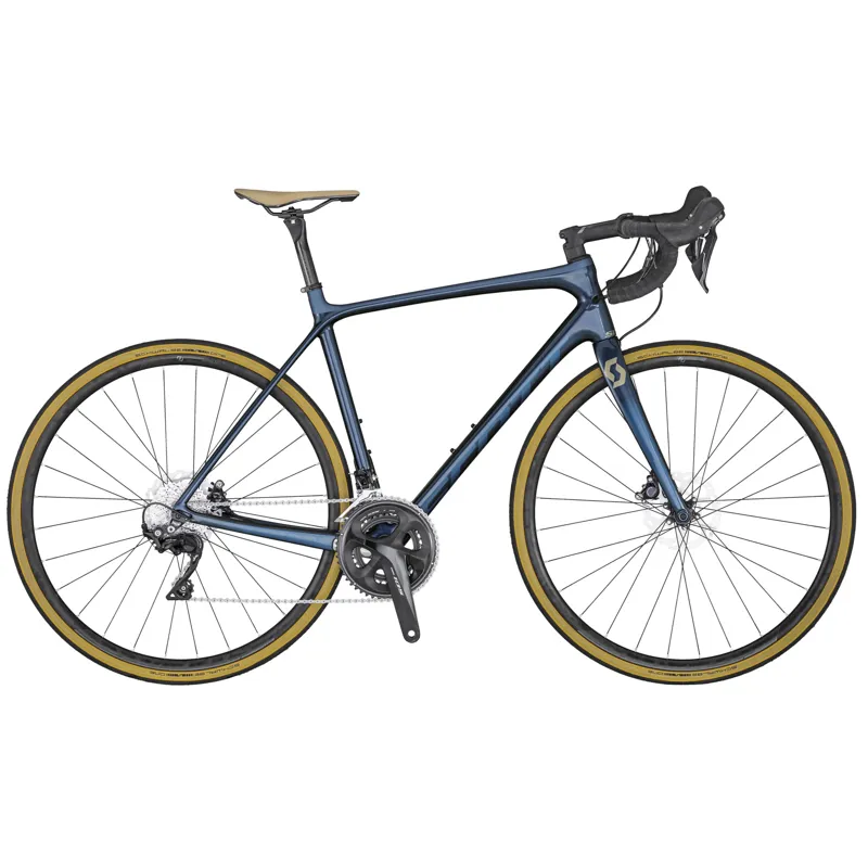 2020 Scott Addict 20 Disc Carbon Road Bike in Blue
