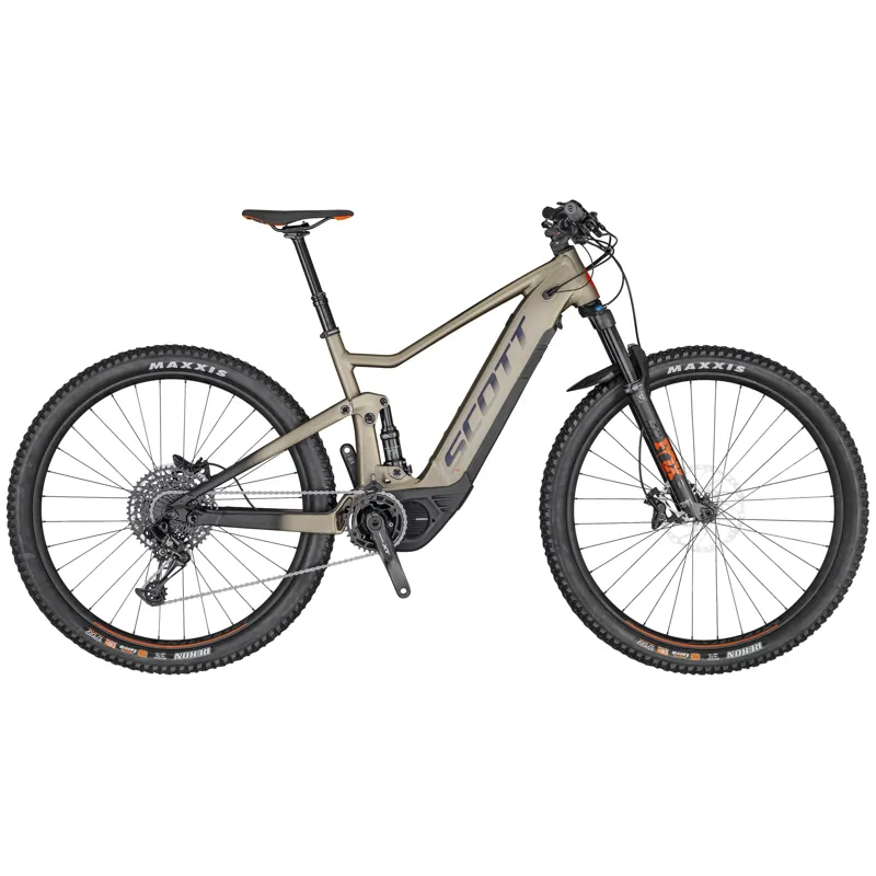 2020 Scott Spark eRide 910 Electric FS Mountain Bike in Grey