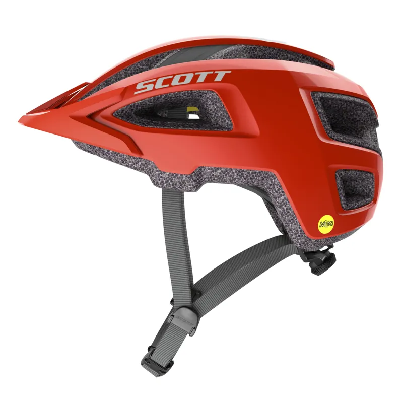 Scott Groove Plus CE  Helmet in Red-1