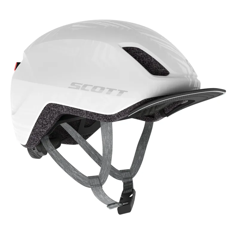 Scott Il Doppio Plus CE Helmet in White 