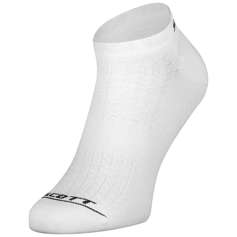 Scott Performance Low Sock In White
