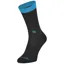 Scott Trail Crew Socks in Dark Grey/Blue