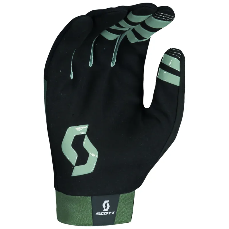 Scott Enduro LF Gloves in Green-1