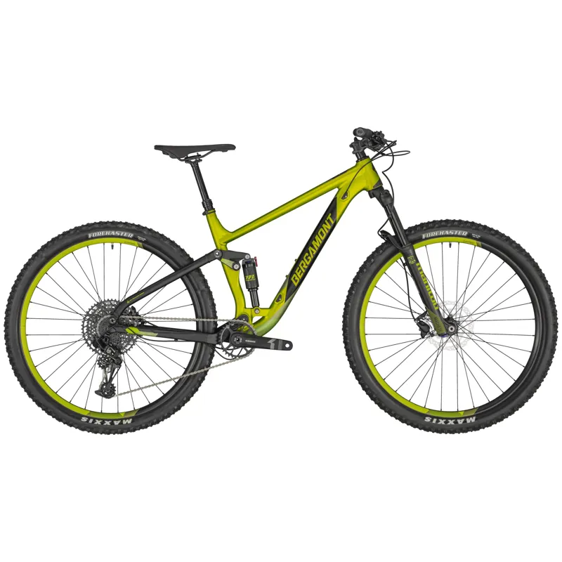 Bergamont Contrail 5 Mens Mountain Bike in Green