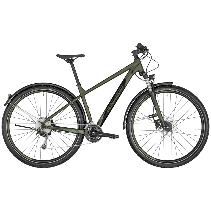 Bergamont Revox 5 EQ Mens Mountain Bike in Green