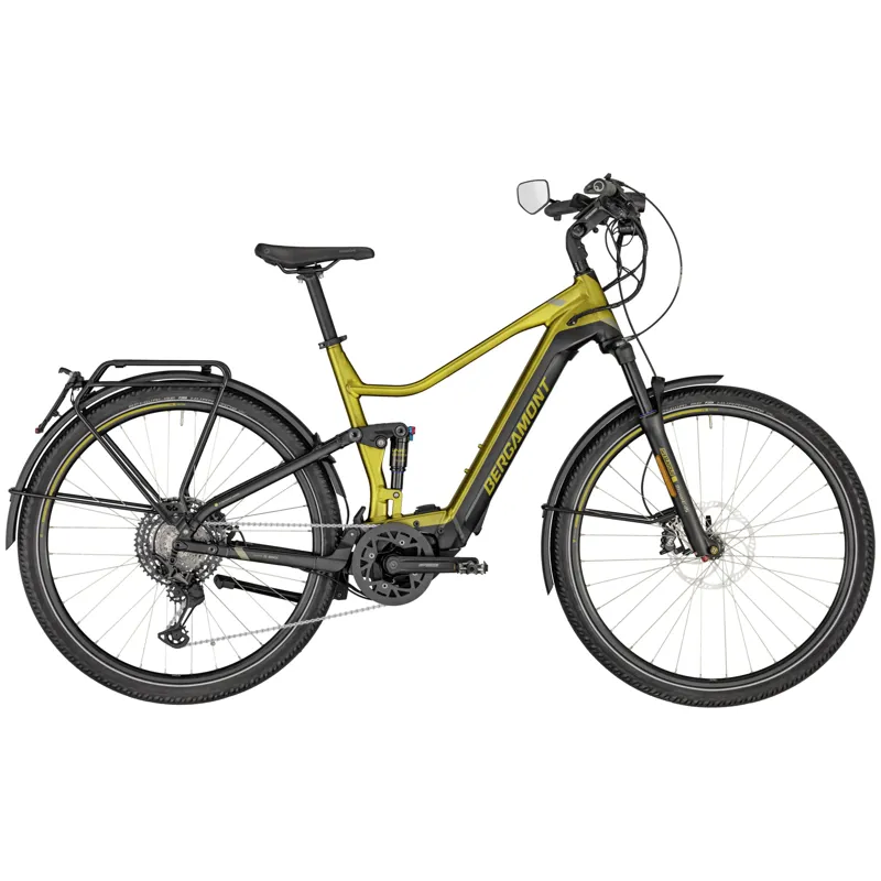 Bergamont E-Horizon FS Elite Speed Electric Hybrid Bike in Gold