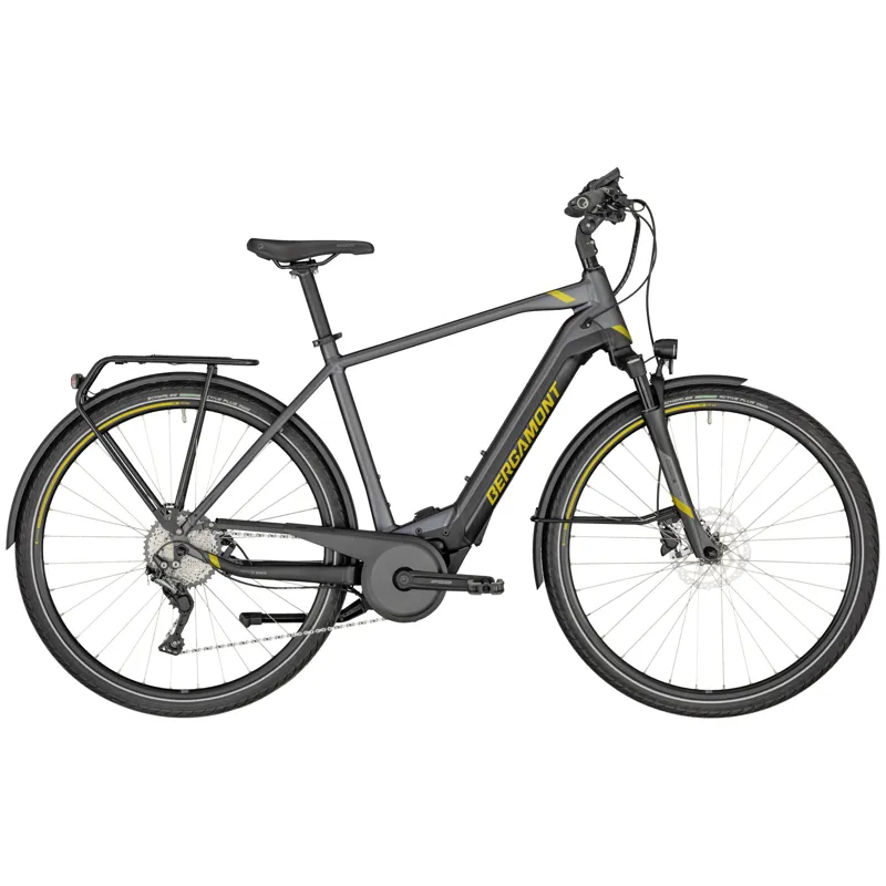 Bergamont E-Horizon Expert 600 Gent Electric Hybrid Bike in Black