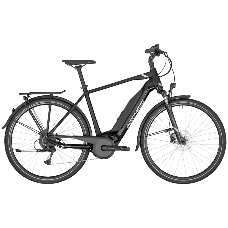 Bergamont E-Horizon 6 500 Gent Electric Hybrid Bike in Black