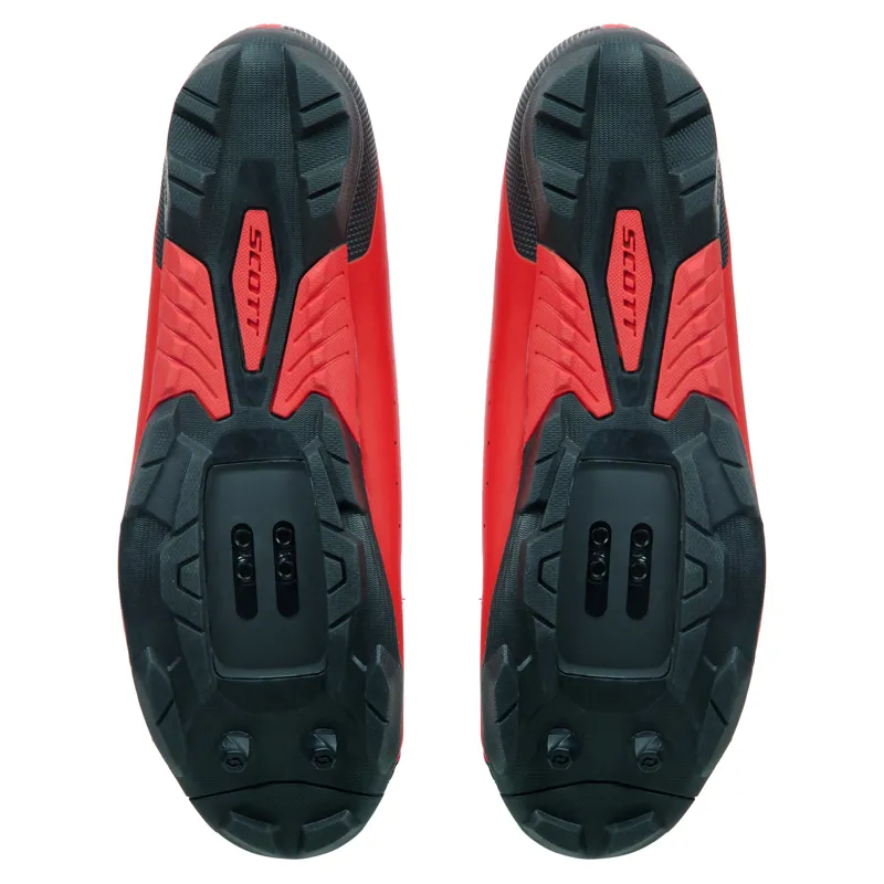 Scott MTB Comp Boa Shoes in Red-4
