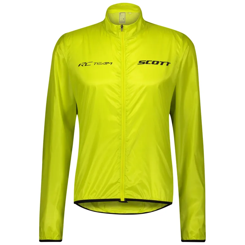 2021 Scott RC Team WB Mens Jacket in Yellow