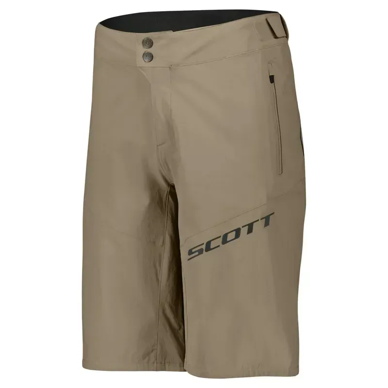 Scott Endurance Ls/Fit Shorts w/Pad in Toast Beige