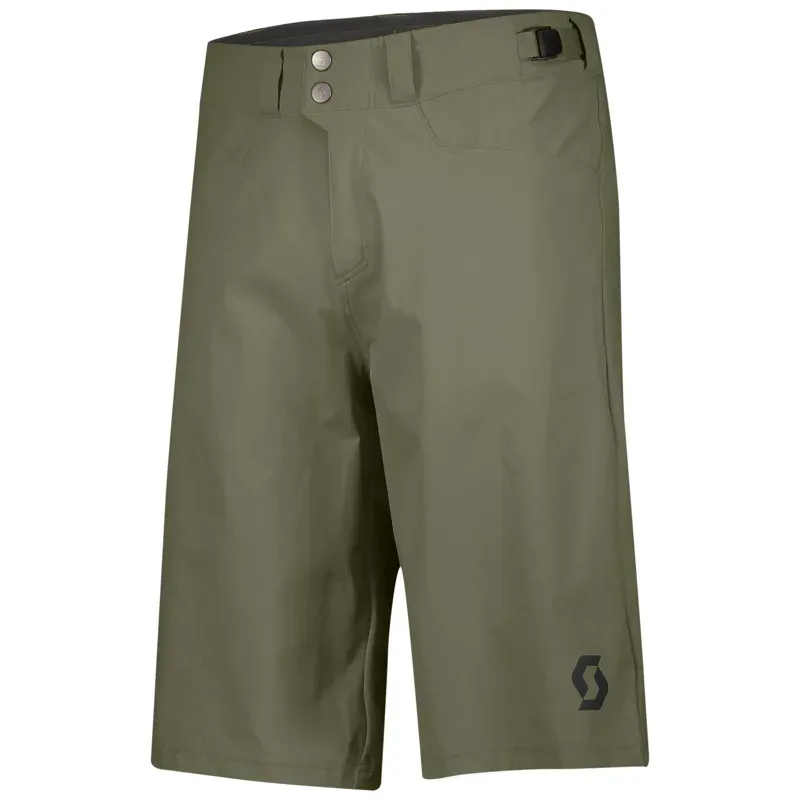 Scott Trail Flow w/pad Men's Shorts in Hay Green