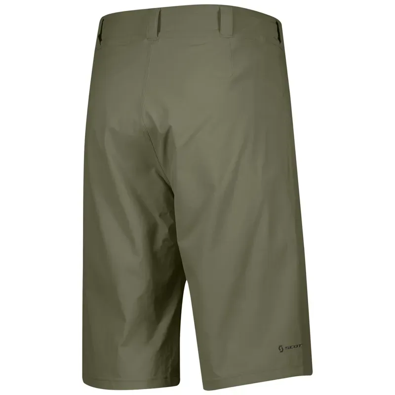 Scott Trail Flow w/pad Men's Shorts in Hay Green-1