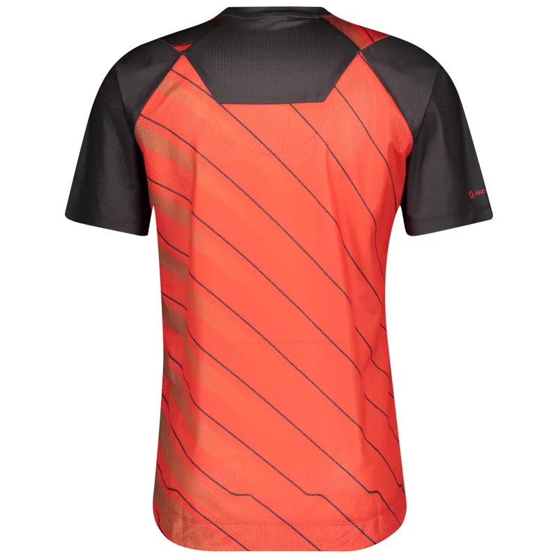 2021 Trail Vertic Mens Short Sleeve Shirt in Red-1