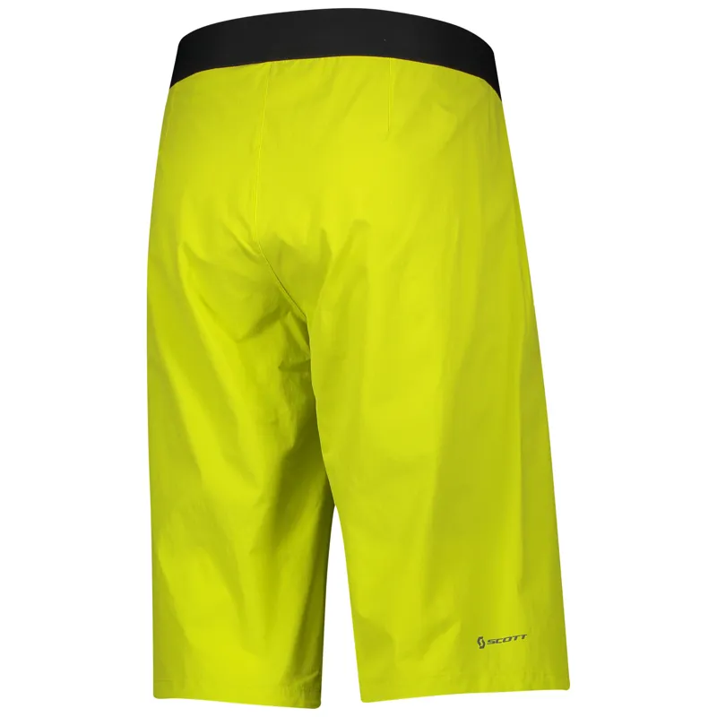 Scott Trail Vertic Pad Mens Shorts in Yellow -1