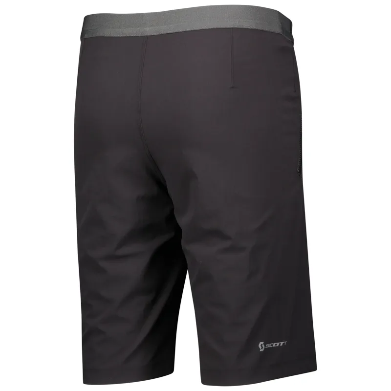 Scott Trail 10 Kids Pad Shorts in Black-1