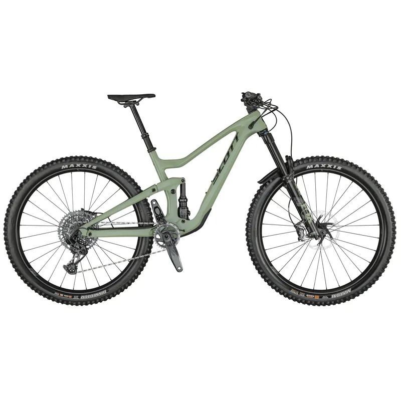 2021 Scott Ransom 910 Carbon Mountain Bike in Green